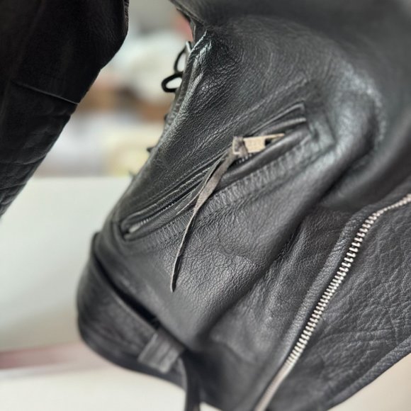 Jim Lane Leather Motorcycle Jacket size 42 - Picture 2 of 11